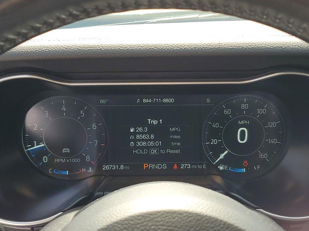 used 2021 Ford Mustang car, priced at $28,054