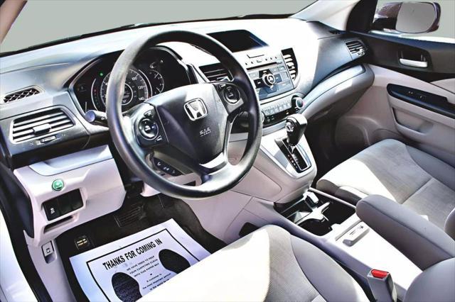 2013 White Diamond Pearl Honda CR-V