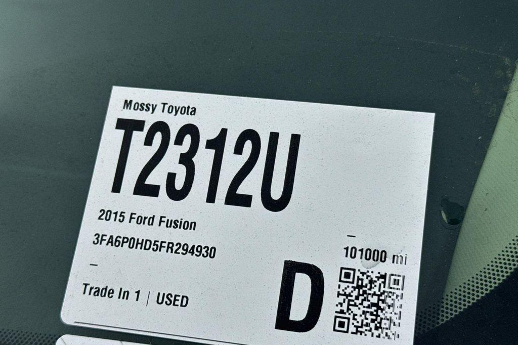 used 2015 Ford Fusion car, priced at $7,988