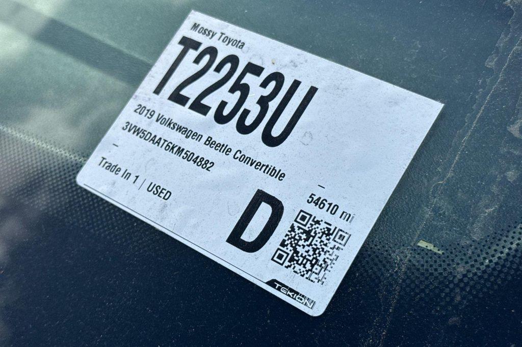 used 2019 Volkswagen Beetle car, priced at $24,811