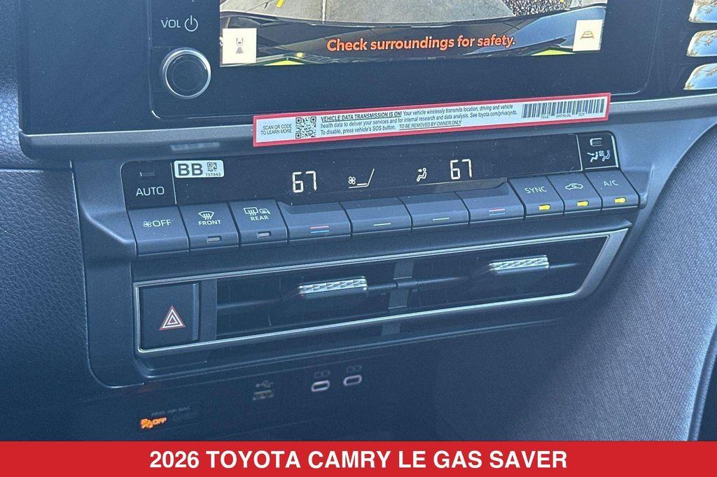 new 2026 Toyota Camry car, priced at $30,664
