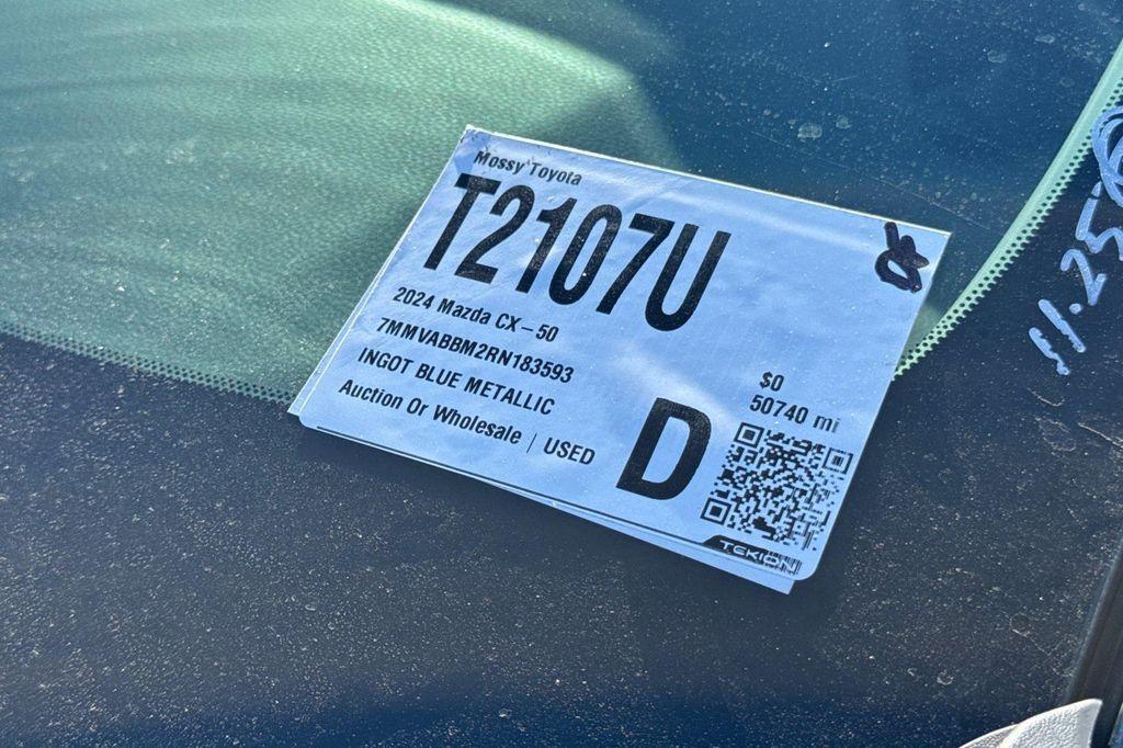 used 2024 Mazda CX-50 car, priced at $22,840