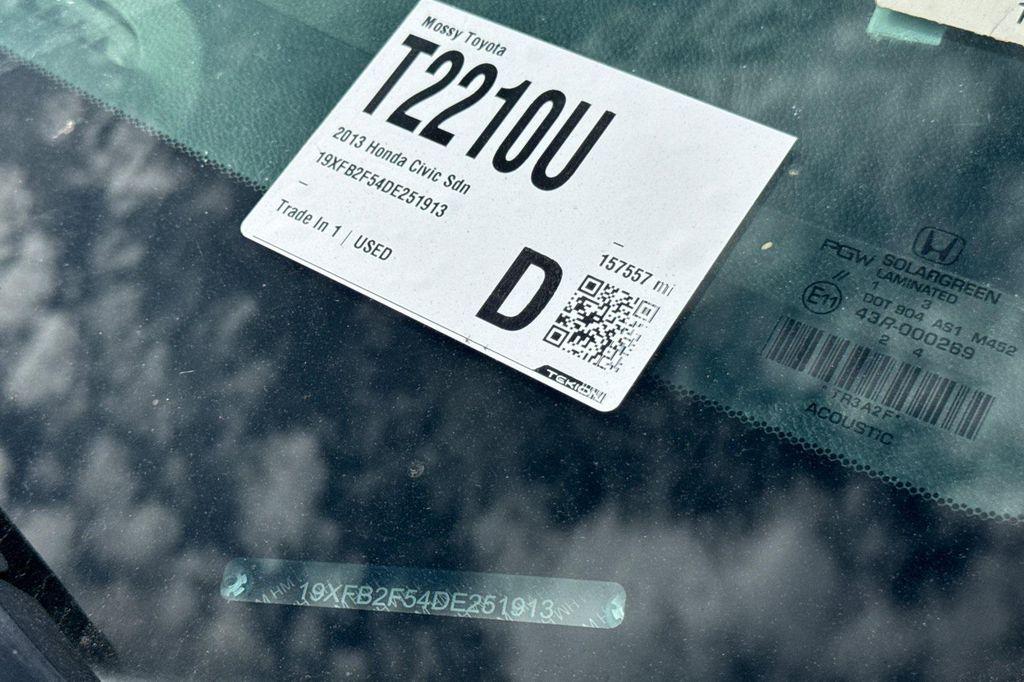 used 2013 Honda Civic car, priced at $7,988