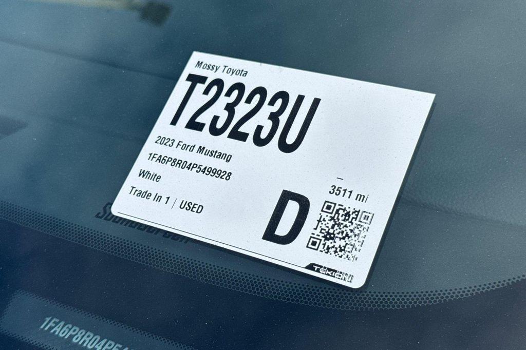 used 2023 Ford Mustang car, priced at $55,711