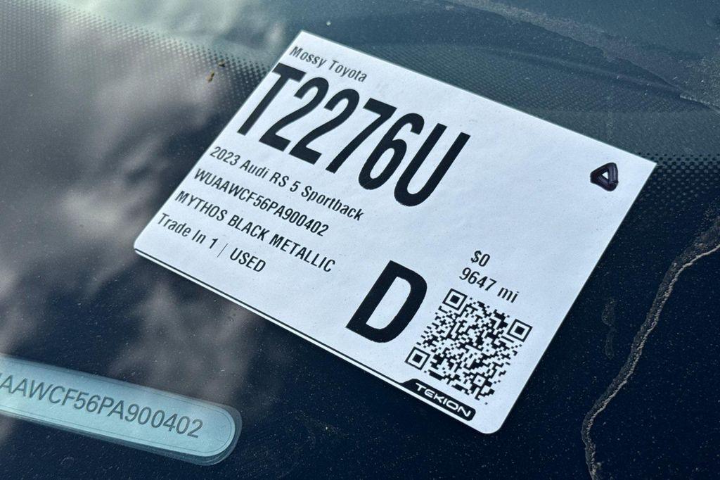 used 2023 Audi RS 5 car, priced at $68,988