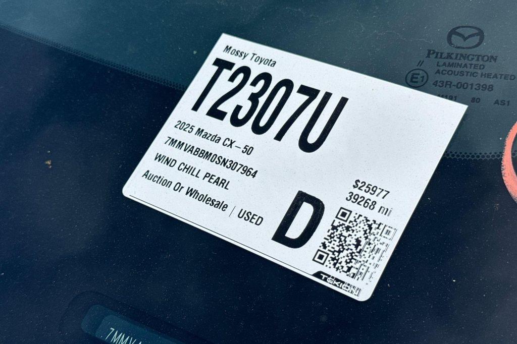 used 2025 Mazda CX-50 car, priced at $25,977