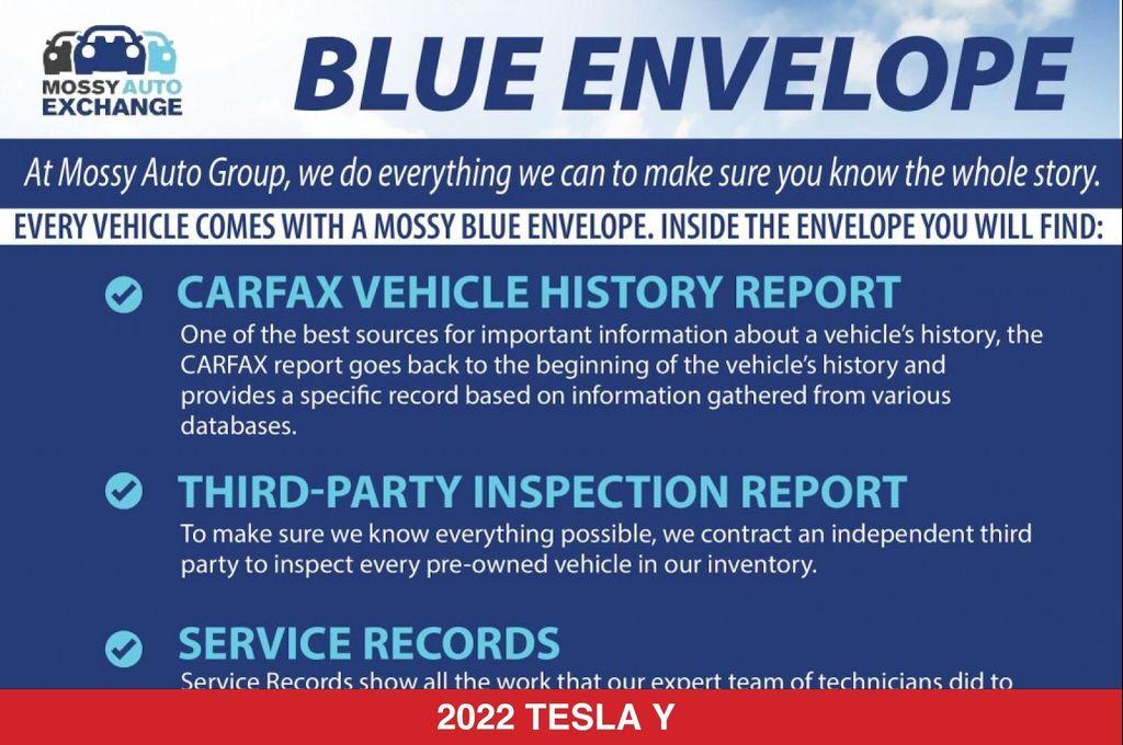 used 2022 Tesla Model Y car, priced at $28,988