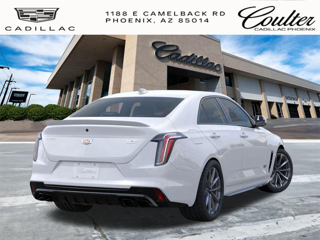 new 2026 Cadillac CT4-V car, priced at $66,370