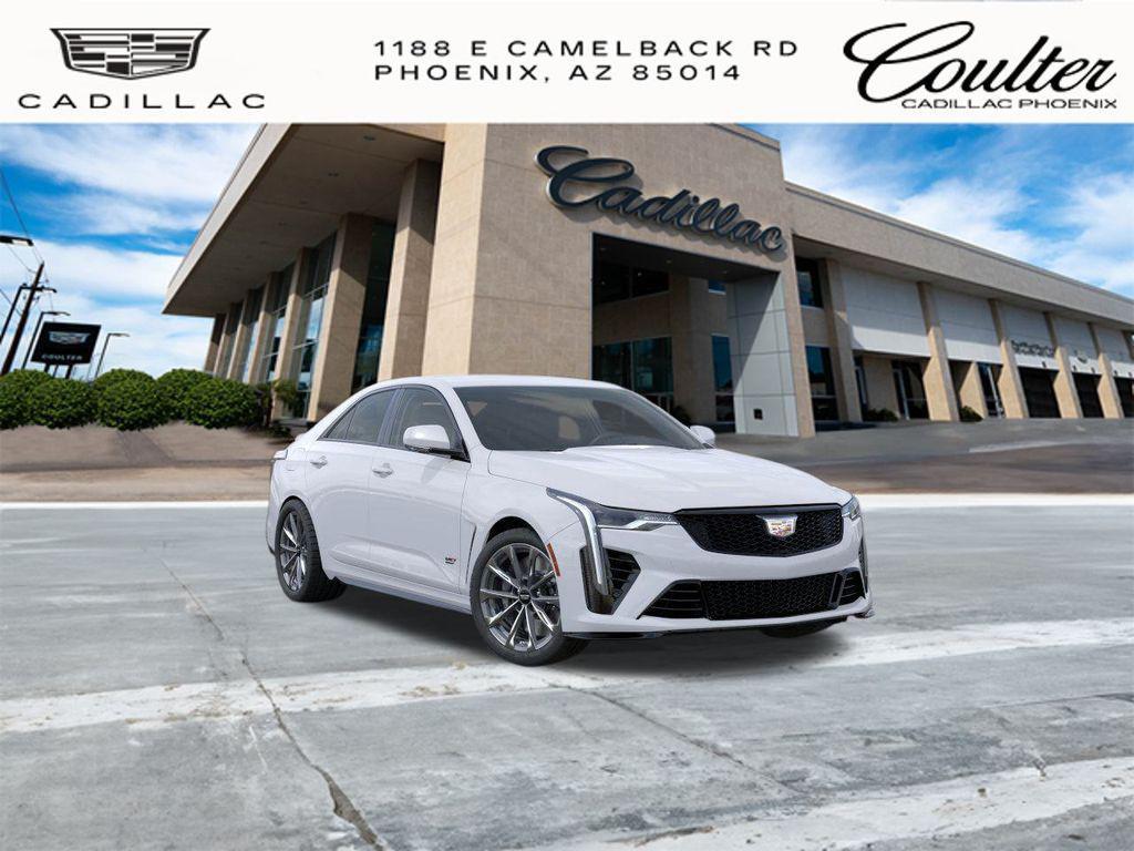 new 2026 Cadillac CT4-V car, priced at $66,370