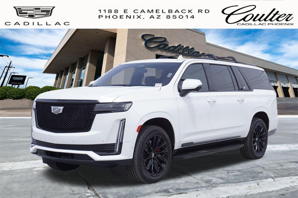 used 2021 Cadillac Escalade ESV car, priced at $55,812