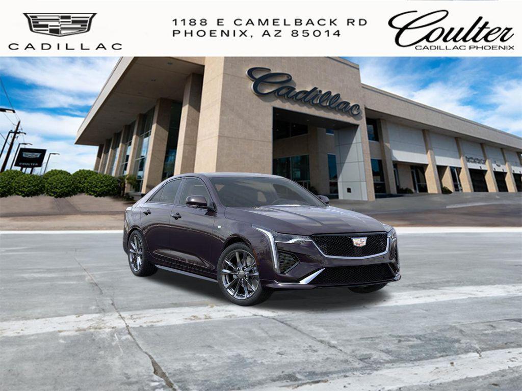 new 2026 Cadillac CT4 car, priced at $45,570