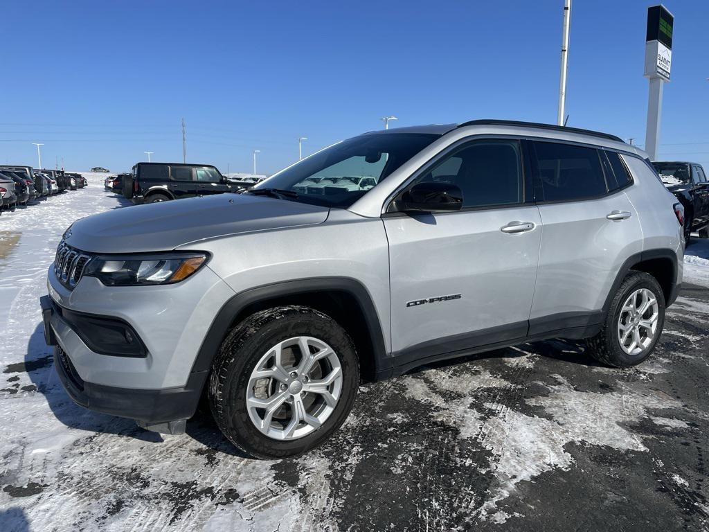 used 2024 Jeep Compass car, priced at $19,499