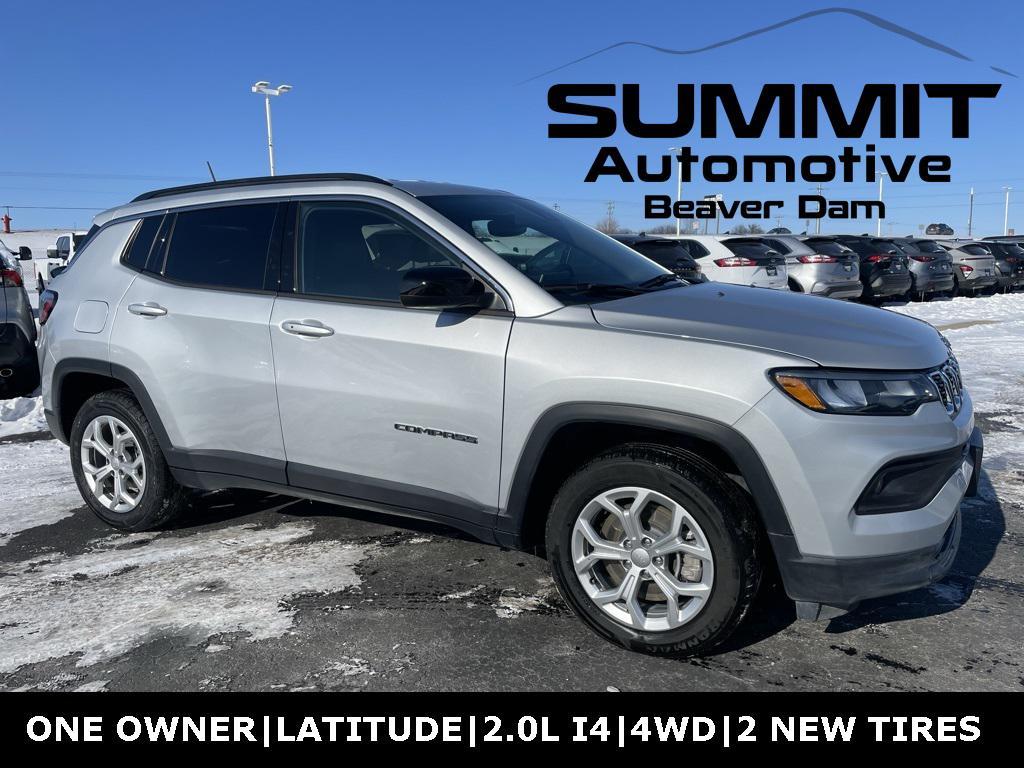 used 2024 Jeep Compass car, priced at $19,499