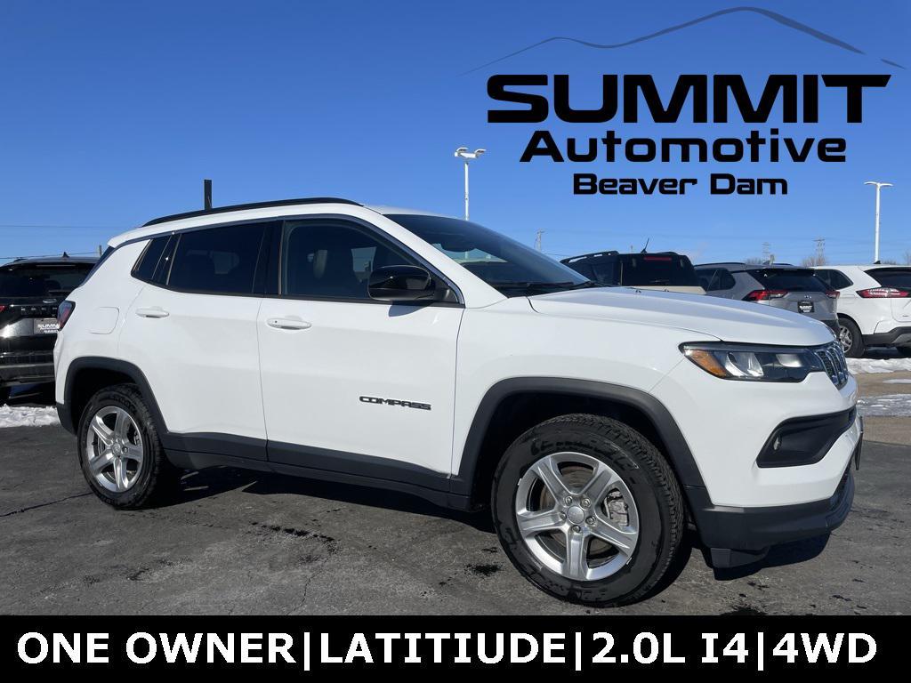 used 2024 Jeep Compass car, priced at $19,999