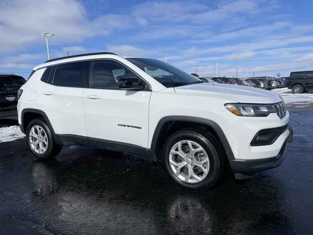 used 2024 Jeep Compass car, priced at $18,999
