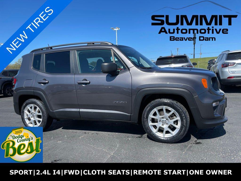 used 2020 Jeep Renegade car, priced at $14,999