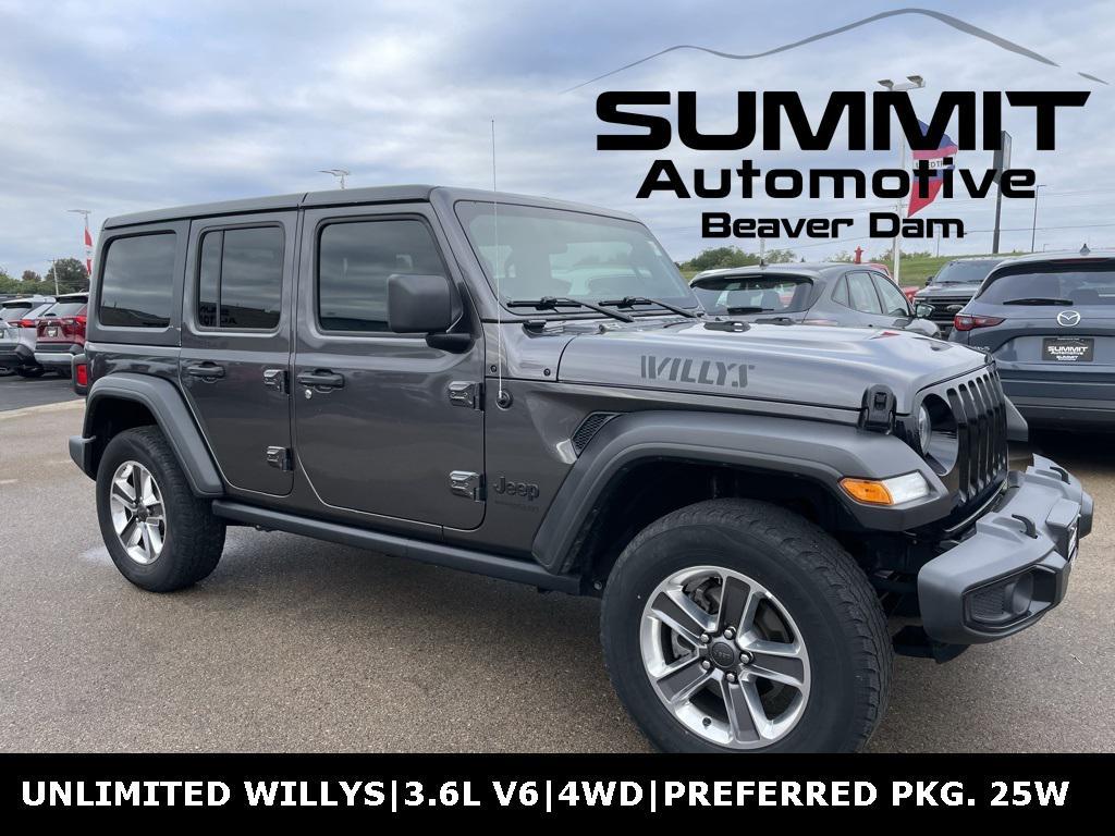 used 2021 Jeep Wrangler car, priced at $25,991
