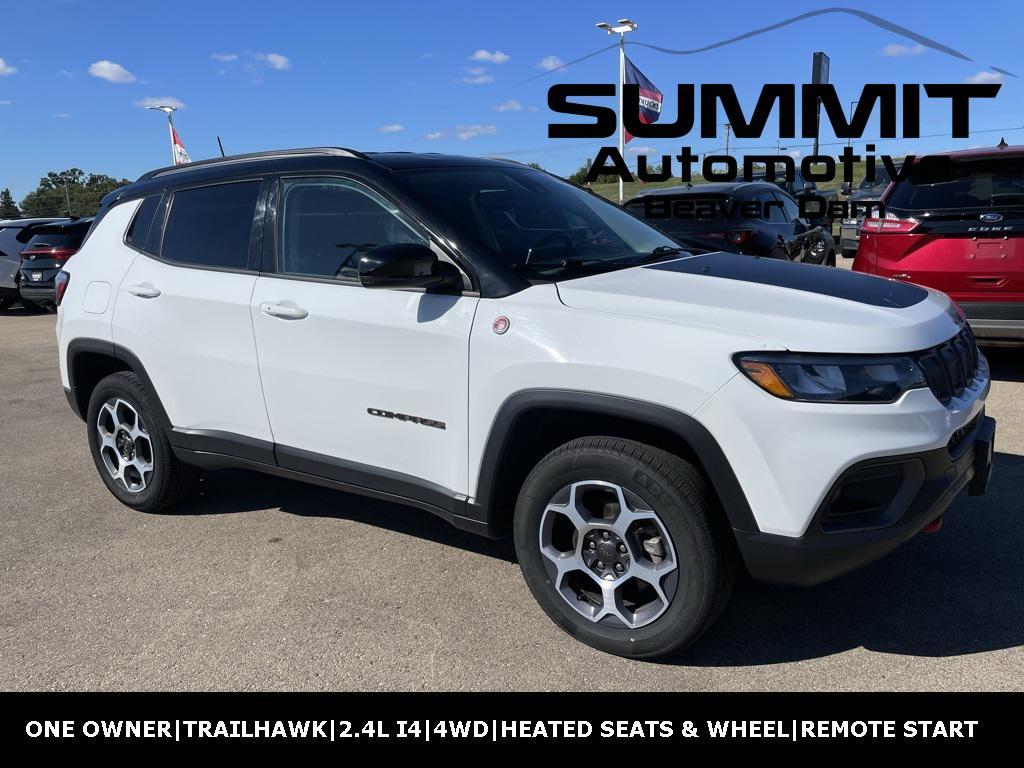 used 2022 Jeep Compass car, priced at $19,491