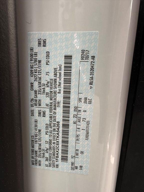 new 2026 Ford Transit-350 car, priced at $67,430