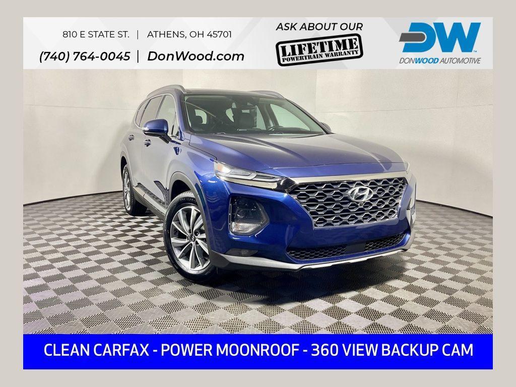 used 2020 Hyundai Santa Fe car, priced at $15,000