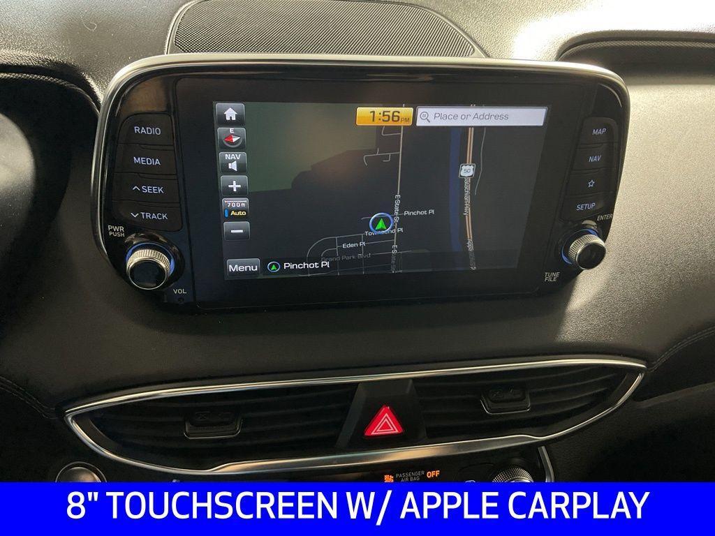 used 2020 Hyundai Santa Fe car, priced at $15,000