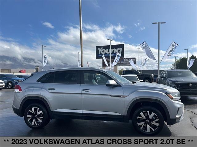 used 2023 Volkswagen Atlas Cross Sport car, priced at $23,999