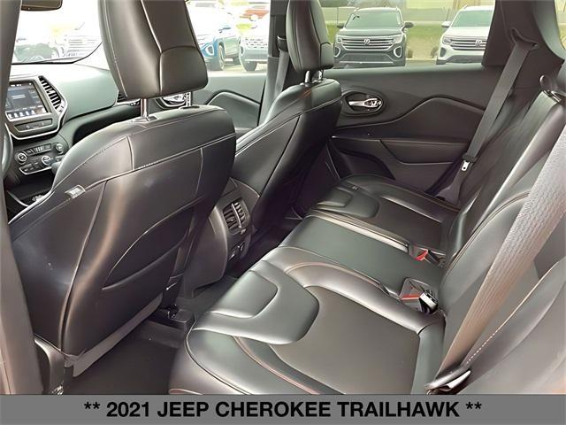 used 2021 Jeep Cherokee car, priced at $21,383