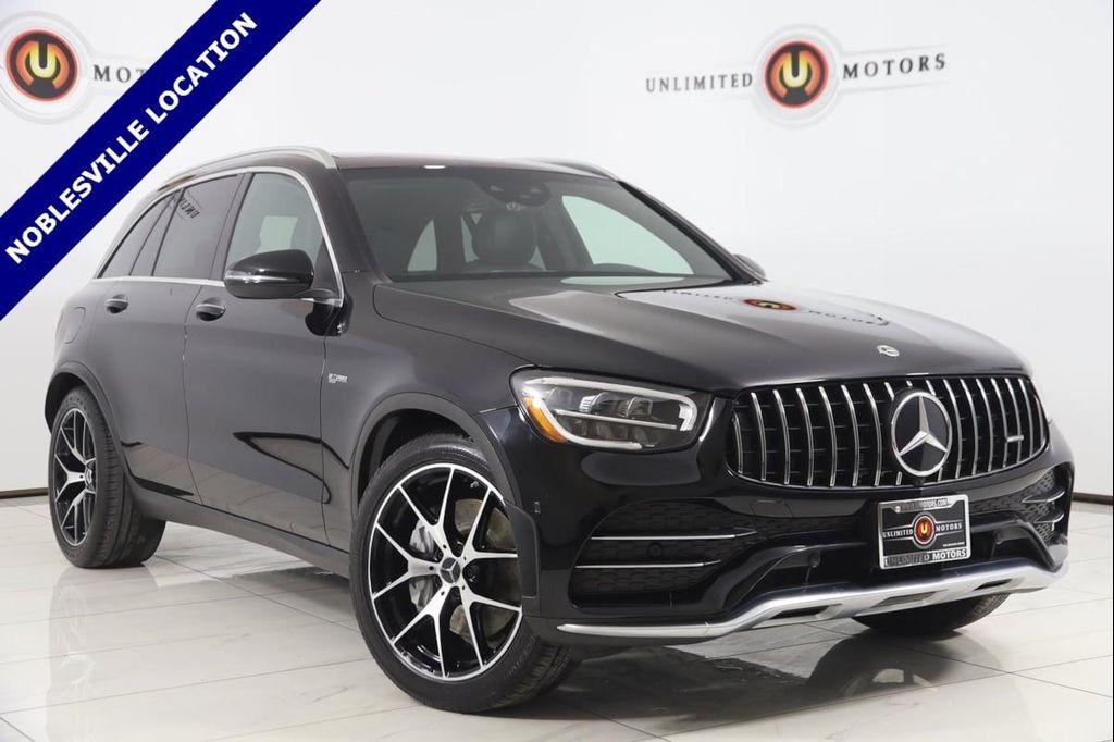 used 2021 Mercedes-Benz AMG GLC 43 car, priced at $37,995