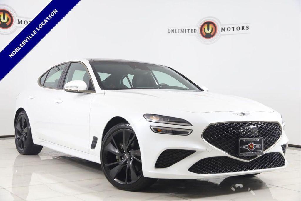 used 2023 Genesis G70 car, priced at $29,995