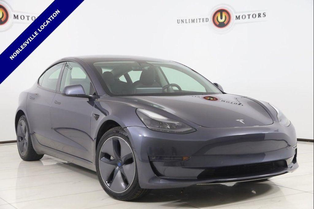 used 2022 Tesla Model 3 car, priced at $21,500