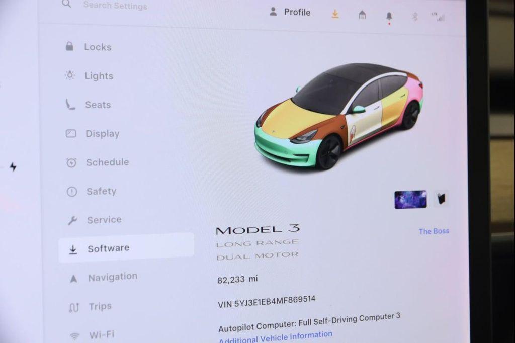 used 2021 Tesla Model 3 car, priced at $22,995