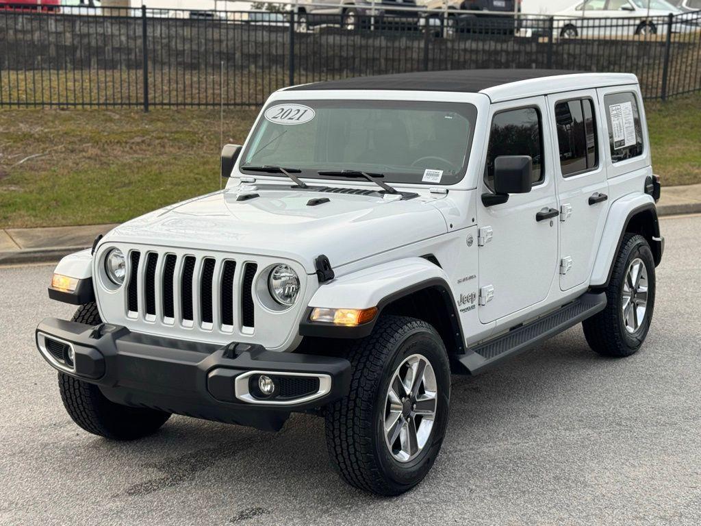used 2021 Jeep Wrangler Unlimited car, priced at $32,030