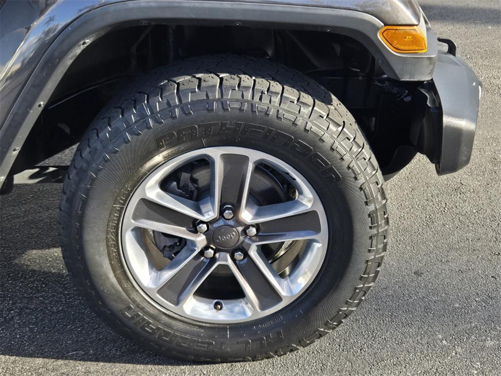 used 2020 Jeep Wrangler Unlimited car, priced at $19,355