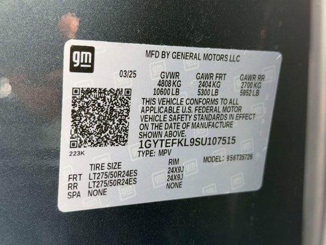 used 2025 Cadillac Escalade IQ car, priced at $124,998