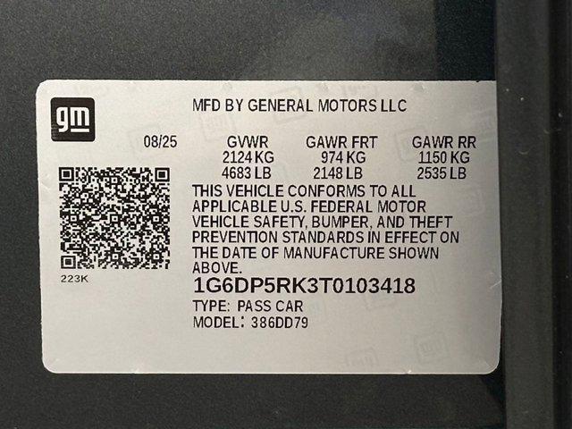 new 2026 Cadillac CT5 car, priced at $51,523