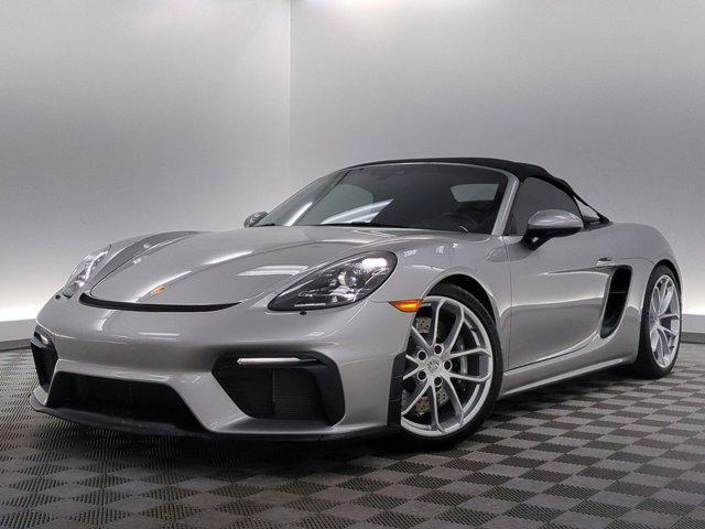 used 2022 Porsche 718 Spyder car, priced at $138,357