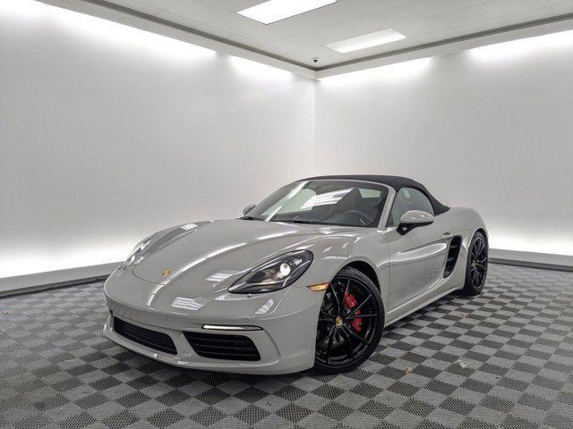 used 2025 Porsche 718 Boxster car, priced at $107,882
