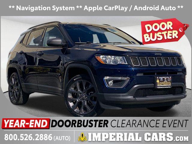 used 2021 Jeep Compass car, priced at $18,977
