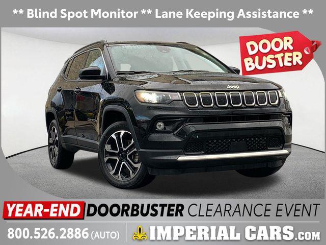 used 2022 Jeep Compass car, priced at $23,747
