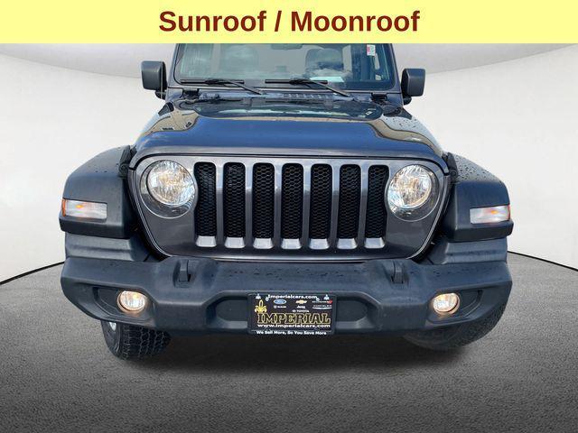 used 2020 Jeep Wrangler Unlimited car, priced at $22,477