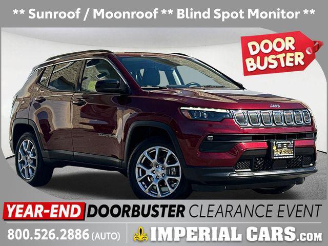 used 2022 Jeep Compass car, priced at $22,347