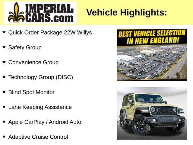 used 2025 Jeep Wrangler car, priced at $37,467