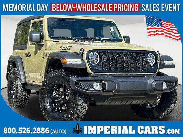 used 2025 Jeep Wrangler car, priced at $37,467