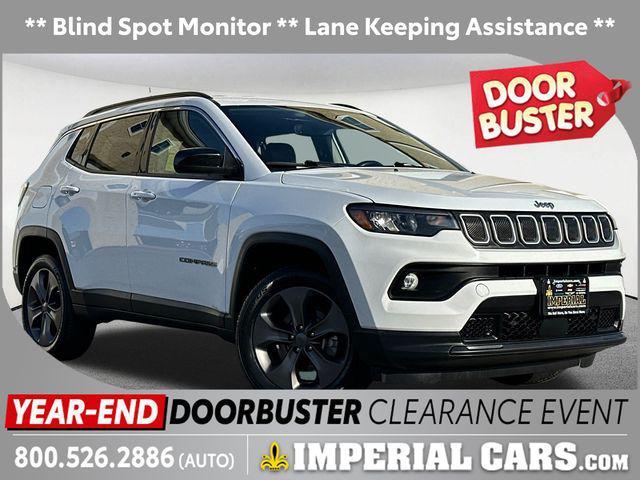 used 2022 Jeep Compass car, priced at $22,477