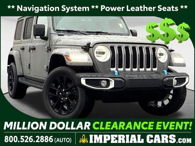 used 2022 Jeep Wrangler Unlimited 4xe car, priced at $32,347