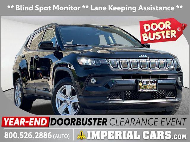 used 2022 Jeep Compass car, priced at $20,347