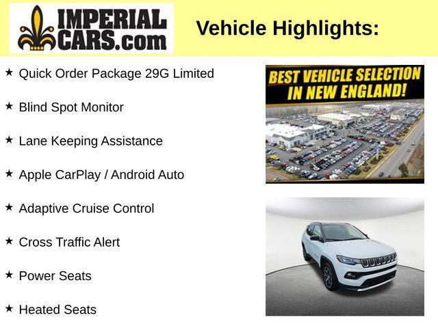 used 2024 Jeep Compass car, priced at $25,977