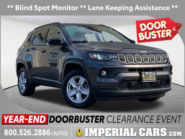 used 2022 Jeep Compass car, priced at $20,747