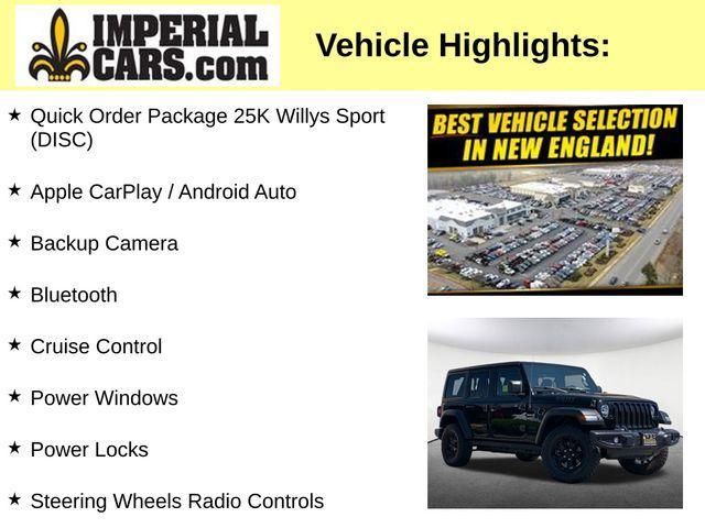 used 2021 Jeep Wrangler Unlimited car, priced at $29,647