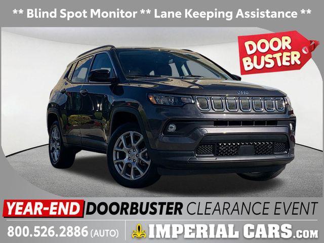 used 2022 Jeep Compass car, priced at $21,747